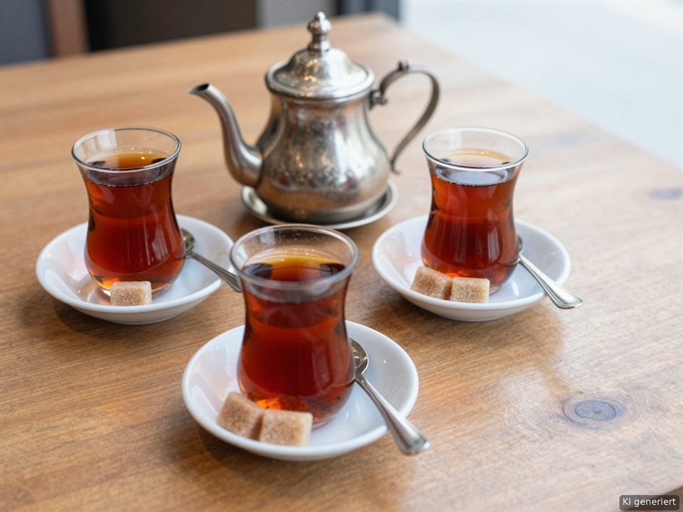 Çay – türkischer Tee im Çaydanlık