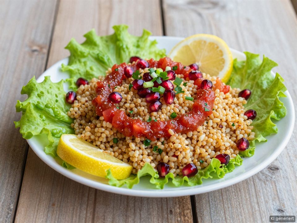 Kısır – feiner Bulgursalat mit Kräutern