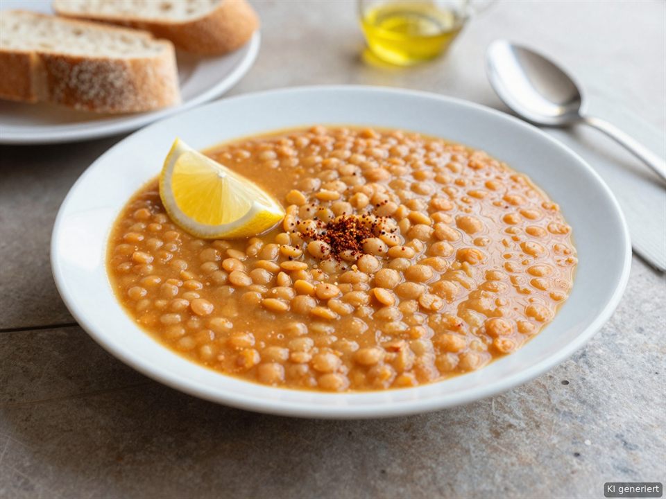 Mercimek Çorbası – rote Linsensuppe