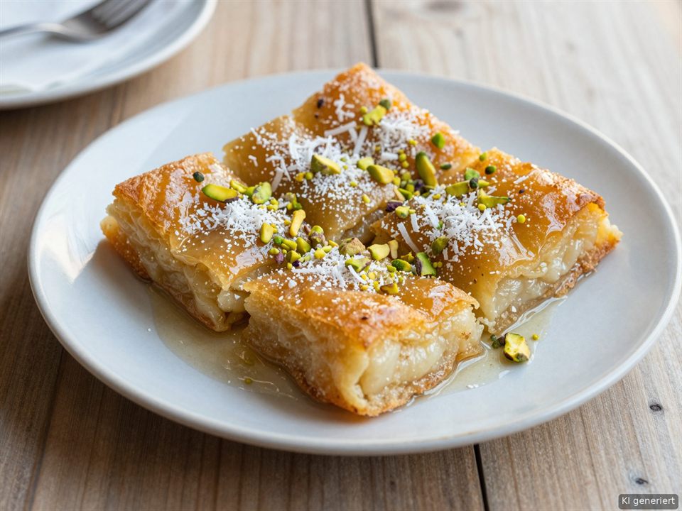 Revani – Grießkuchen in Zuckersirup