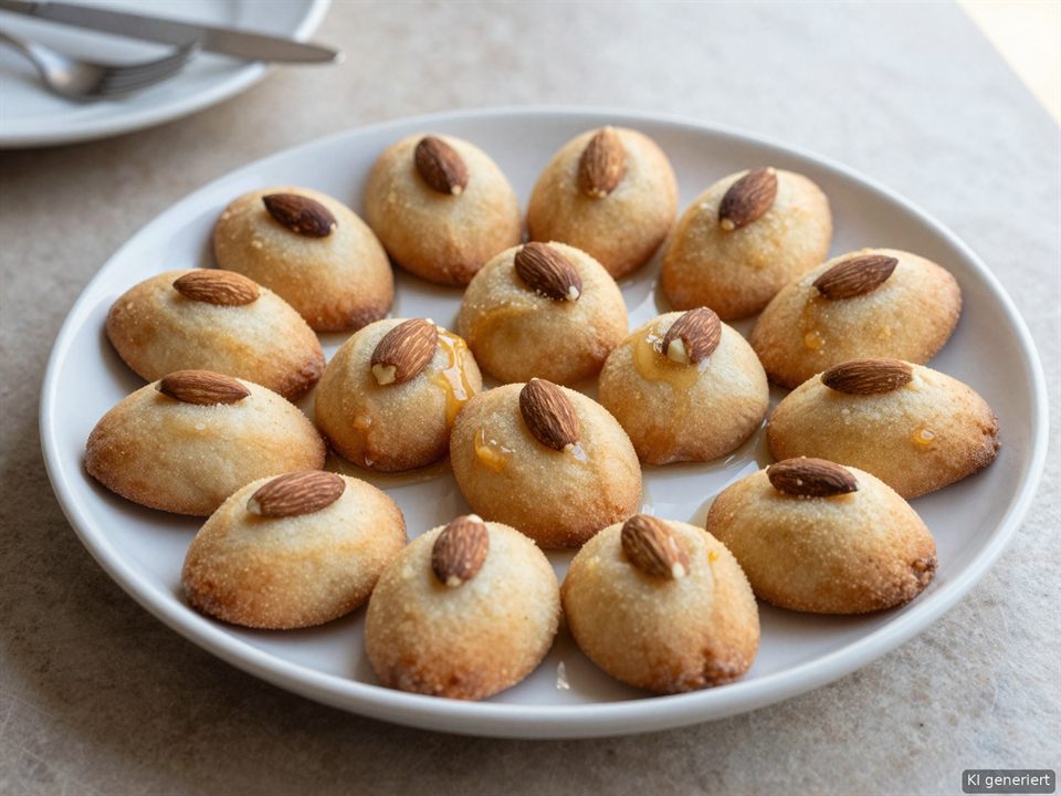 Şekerpare – Grießplätzchen in Sirup